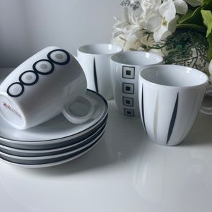 Maxwell Williams Espresso Cup & Saucer sets | 4 designs